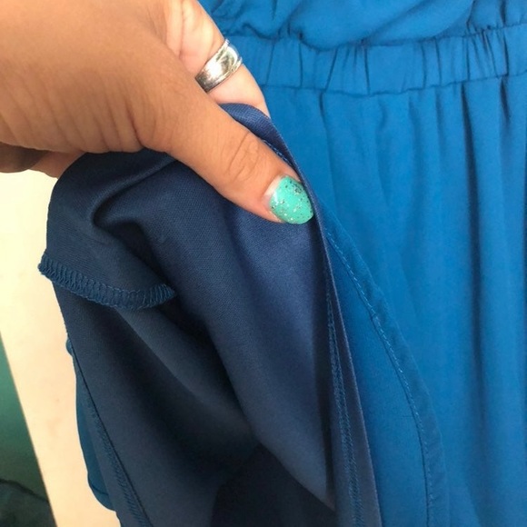 Show Me Your Mumu Olympia Romper in Blue Lagoon - Picture 5 of 5